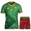 Cameroun Børn Hjemme 2025 - Fodboldtrøjer (S/S)